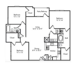 The Canterbury 7203 floor plan